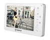 Amelie (White) VZ; Монитор видеодомофона, цв., TFT LCD 7", PAL/NTSC, Hands-Free, 1 вх от под