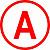 A-аварийное освещение (Знак, пленка прозрачная)